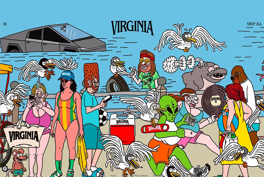 Illustration for Pharrell's Lyrics Challenge – Virginia