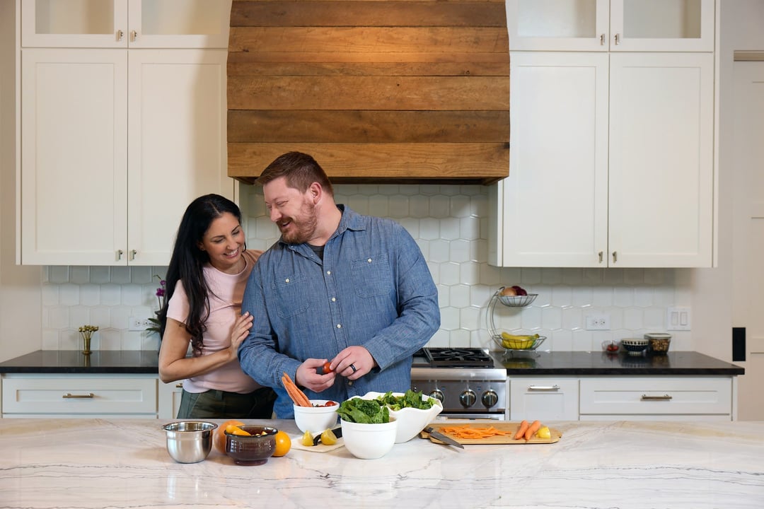 Endura campaign photography: lifestyle portrait of a patient living confidently