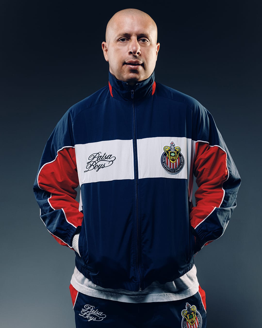 Paisa Boys x Chivas social ad creative featuring collab streetwear