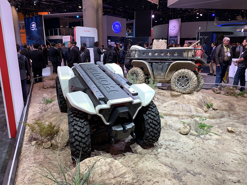 Honda's autonomous ATV